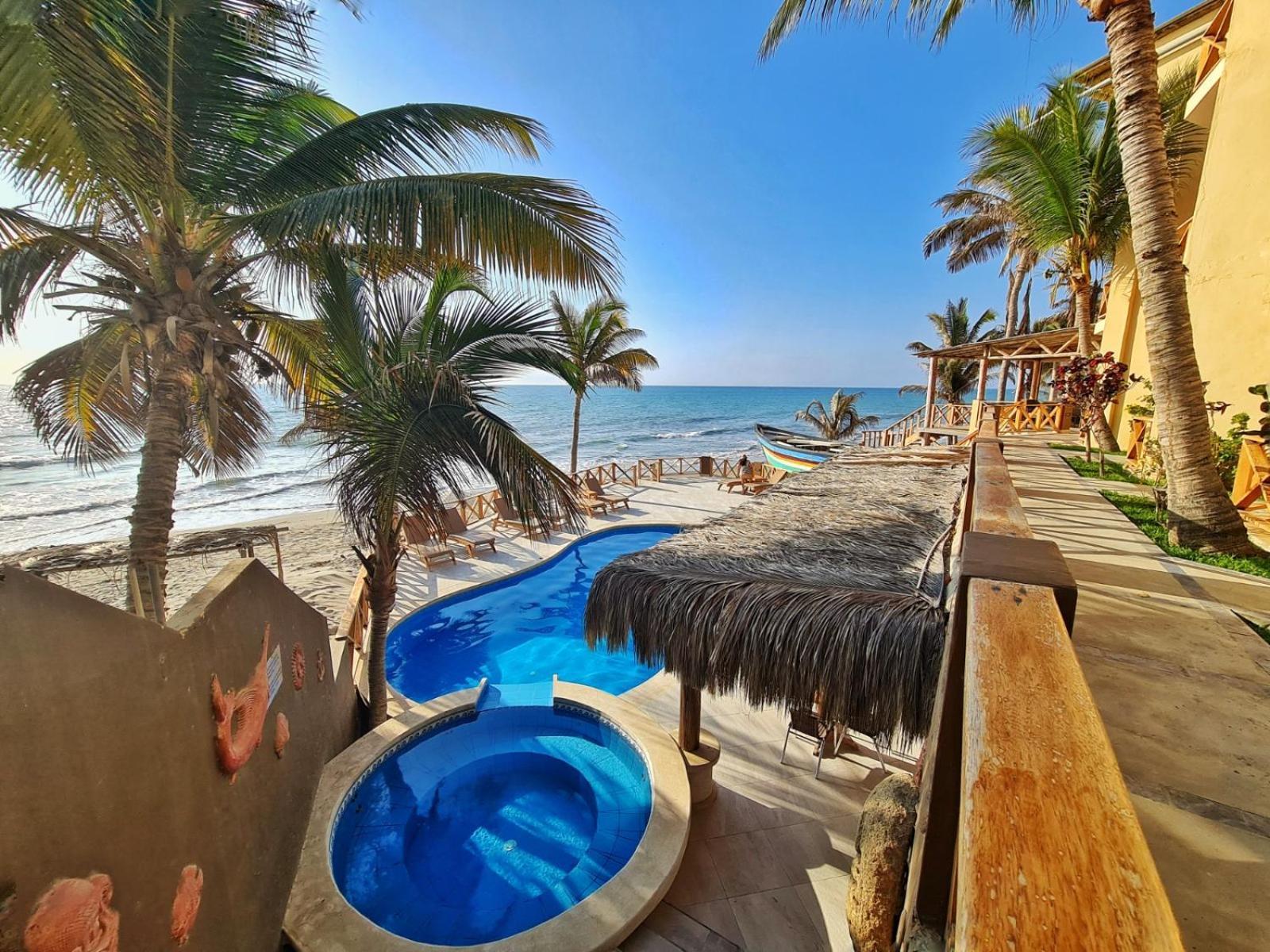Mancora Beach Hotel (Adults Only) Buitenkant foto